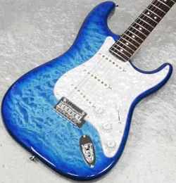 FENDER FSR MADE IN JAPAN HYBRID II STRATOCASTER TRANSPARENT BLUE BURST