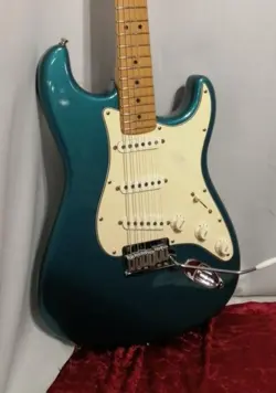 [FENDER] USA AMERICAN STANDARD STRATOCASTER AQUA MARINE METALLIC 2000 E.GUITAR