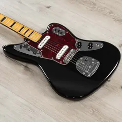 MINT FENDER VINTERA II 70S JAGUAR GUITAR, MAPLE FINGERBOARD, BLACK