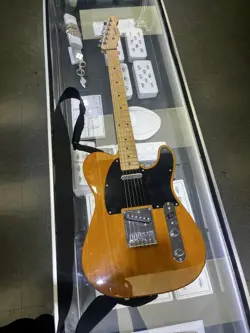 BY FENDER SQUIER TELE BUTTERSCOTCH ELECTRIC GUITAR