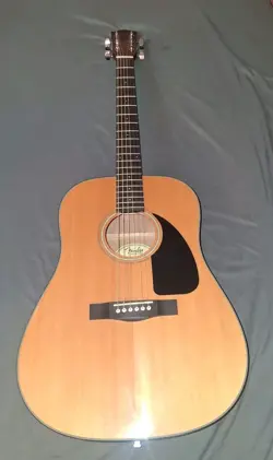 FENDER ACOUSTIC GUITAR DG-60 NAT-DS-V2 CLASSIC DESIGN W/ SOFT CASE