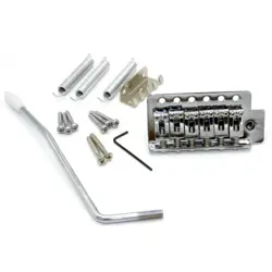 6 STRINGS SADDLE LOCKING SINGLE TREMOLO GUITAR BRIDGE SYSTEM FOR FENDER ST STRAT