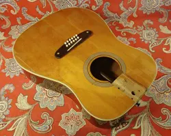 VINTAGE 1969 FENDER SHENDANDOAH ACOUSTIC BODY W/ BRIDGE