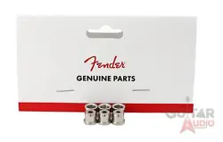 GENUINE FENDER ORIGINAL TELE/TELECASTER GUITAR STRING FERRULES - PACK OF 6