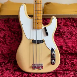 2023 FENDER AMERICAN VINTAGE II 1954 PRECISION BASS BLONDE - 8.6 LBS