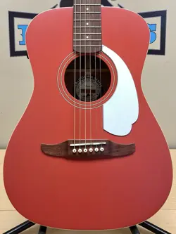 2023 FENDER CALIFORNIA SERIES MALIBU PLAYER - FIESTA RED