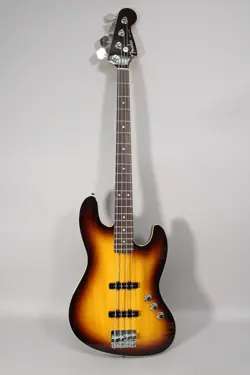 2022 FENDER MIJ AERODYNE JAZZ BASS CHOCOLATE BURST ELECTRIC BASS