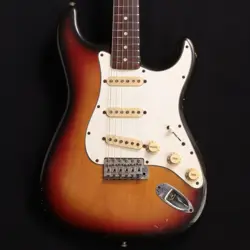 FENDER 1974 STRATOCASTER SUNBURST USED ELECTRIC GUITAR