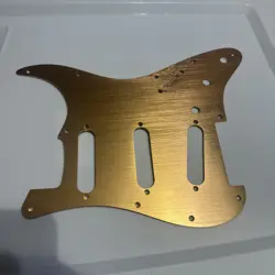 MATTE ALUMINUM ANODIZED ST SSS PICKGUARD FOR AMERICAN/MEXICAN FENDER ST/STRAT
