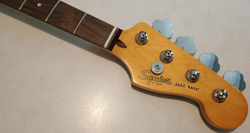 FENDER CLASSIC VIBE '60S JAZZ BASS ELECTRIC GUITAR NECK LOADED W/TUNERS