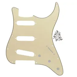PICKGUARD FOR FENDER® STRATOCASTER® STRAT® GUITAR USA MIM STANDARD WITH SCREWS