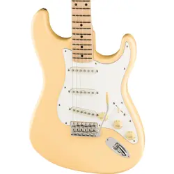 FENDER YNGWIE MALMSTEEN STRATOCASTER - SCALLOPED MAPLE, VINTAGE WHITE