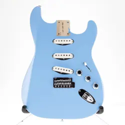 FENDER AERODYNE STRATOCASTER GUITAR BODY- CALIFORNIA BLUE (081229-J10) 6LB9OZ
