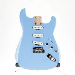 FENDER AERODYNE STRATOCASTER GUITAR BODY- CALIFORNIA BLUE (081233-J10) 6LB3OZ