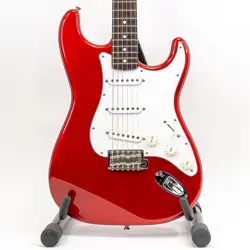 LATE 90’S MIJ FENDER STRATOCASTER CANDY APPLE RED - MADE BY DYNA GAKKI