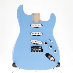 FENDER AERODYNE STRATOCASTER GUITAR BODY- CALIFORNIA BLUE (081234-J11) 6LB