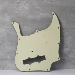 68, 69 VINTAGE JAZZ BASS PICKGUARD FOR USA FENDER - CREAM IVORY