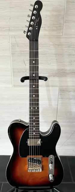 TELECASTER WITH FENDER BODY AND WARMOTH NECK