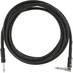 MINT FENDER PROFESSIONAL SERIES INSTRUMENT CABLE, STRAIGHT-ANGLE, 10', BLACK