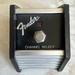 AUTHENTIC FENDER CHANNEL SELECT ONE BUTTON SWITCH PEDAL