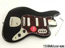 LOADED FENDER SQUIER CLASSIC VIBE BASS VI SIX STRING BODY BASS BLACK