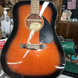 FENDER ACOUSTIC GUITAR DG-60/SB