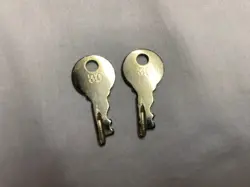 SET OF 2 CHENEY 30 FENDER GUITAR CASE KEYS