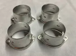 SET OF 4 PREAMP TUBE SOCKET BASE ALUMINUM MARSHALL FENDER GUITAR AMPLIFIER PARTS