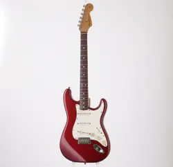 USED FENDER USA  US VINTAGE 62 STRATOCASTER 1996 CANDY APPLE RED  V081227 GUITAR