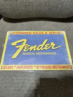 NEW FENDER GUITARS DECOR