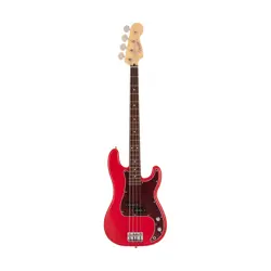 FENDER JAPAN HYBRID II PRECISION BASS GUITAR, RW FB, MODENA RED