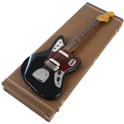 ELECTRIC GUITAR FENDER AMERINCAN VINTAGE '62 JAGUAR BLACK 2011 FENDER JA #PF7AH8