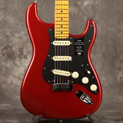 FENDER  AMERICAN ULTRA II STRATOCASTER MAPLE SINISTER RED 3.68KG S/N US240021548
