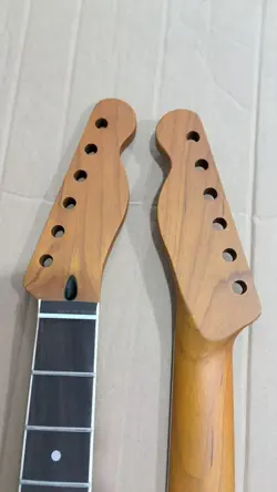 22 FRETS ROASTED MAPLE TELECASTER GUITAR NECK NITRO ROSEWOOD FOR DIY FENDER TL