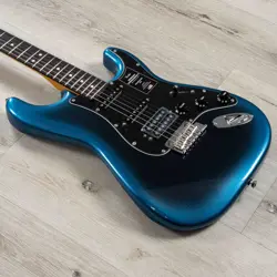 MINT FENDER AMERICAN PROFESSIONAL II STARCASTER HSS GUITAR, ROSEWOOD, DARK NIGHT