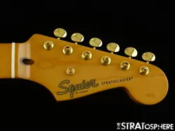 FENDER FSR SQUIER CLASSIC VIBE 50S STRATOCASTER STRAT, NECK + GOLD TUNERS MAPLE