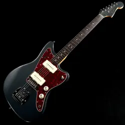 FENDER FSR MIJ TRADITIONAL 60S JAZZMASTER CHARCOAL FROST METALLIC MATCHING HEAD