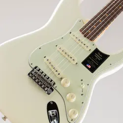FENDER AMERICAN VINTAGE II 1961 STRATOCASTER OLYMPIC WHITE ROSEWOOD FINGERBOARD