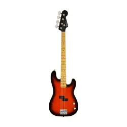 FENDER AERODYNE SPECIAL PRECISION BASS GUITAR, MAPLE FB, HOT ROD BURST