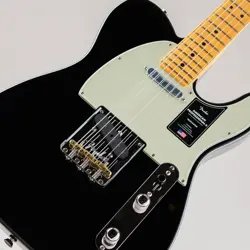 FENDER AMERICAN PROFESSIONAL II TELECASTER BLACK MAPLE FINGERBOARD