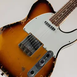 FENDER CUSTOM SHOP 64 CUSTOM TELECASTER HEAVY RELIC SUNBURST ELECTRIC GUITAR
