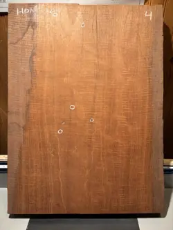 FLAMED HONDURAN MAHOGANY GUITAR BODY BLANK, GIBSON, FENDER, LUTHIER