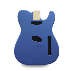 TELECASTER GUITAR BODY FOR FENDER – METALLIC BLUE – 2 PIECE AMERICAN ALDER