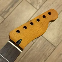 22 FRET ROASTED MAPLE TL GUITAR NECK NITRO SATIN ROSEWOOD FOR DIY FENDER TELE