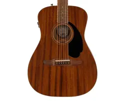 OPEN BOX FENDER MALIBU SPECIAL A/E GUITAR - NATURAL W/ PAU FERRO FB