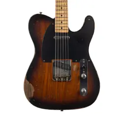 FENDER CUSTOM SHOP 1955 TELECASTER RELIC MASTERBUILT - 2 COLOR SUNBURST