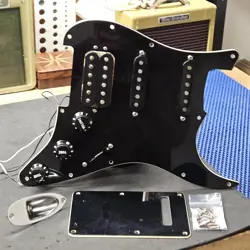 OLD FENDER AMERICAN SPECIAL HSS STRAT LOADED PICKGUARD CUSTOM SHOP PICKUPS RELIC