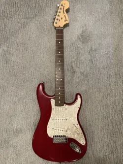 FENDER HIGHWAY ONE STRATOCASTER 2007 MIDNIGHT WINE ROSEWOOD FRETBOARD