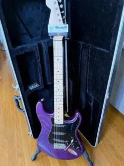 WARMOTH PARTSCASTER PURPLE USA GUITAR SEYMOUR DUNCAN