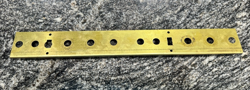 AUTHENTIC VINTAGE FENDER BASSMAN BRASS PLATE!!